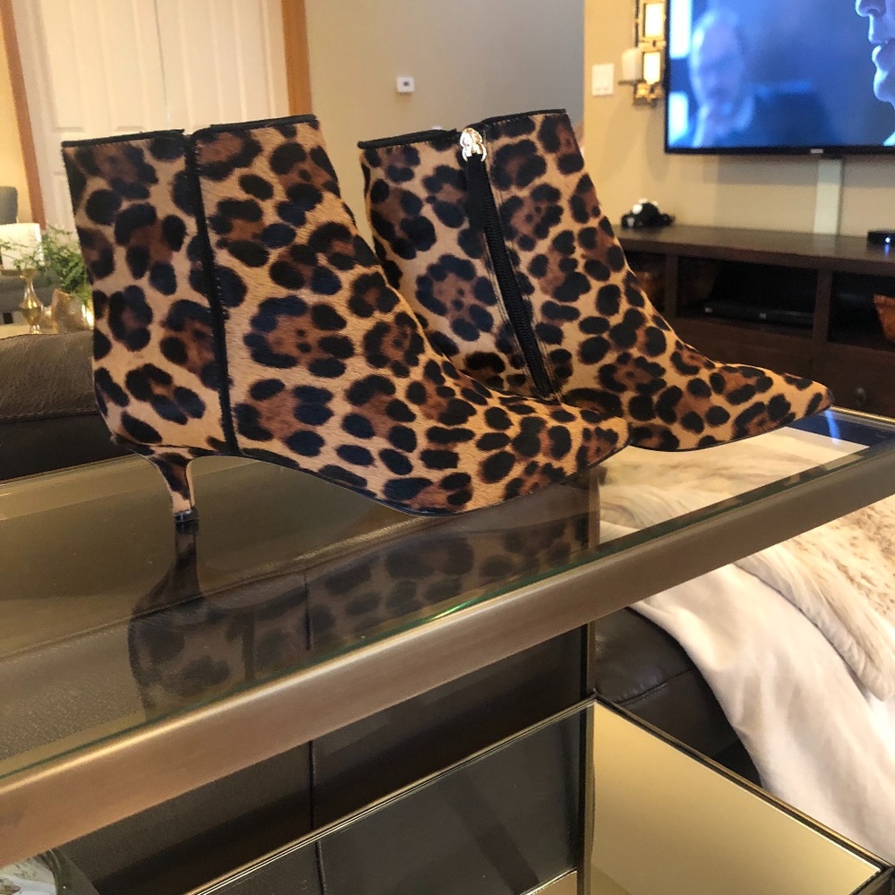 Fiona kitten heel - leopard